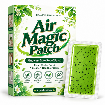 Long-Lasting Mugwort Mite Relief Patch-1 Pack (6 Patches)