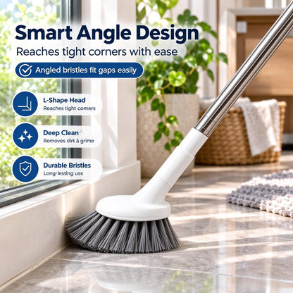 📢 50% OFF NOW! ⏰Telescopic Cleaning Brush | Scrub Brush for Hard-to-Reach Corners🚽