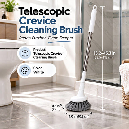 📢 50% OFF NOW! ⏰Telescopic Cleaning Brush | Scrub Brush for Hard-to-Reach Corners🚽