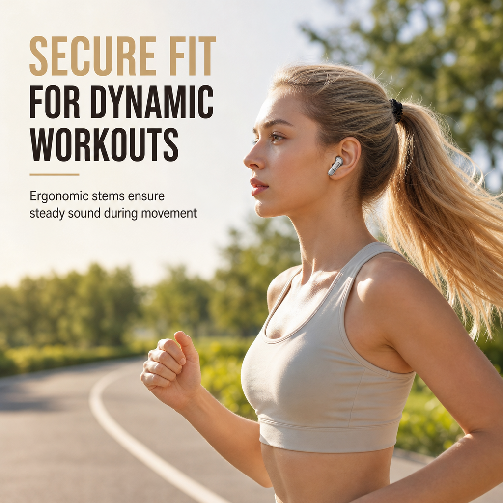 Listen 3 Ways Instantly! Multi-Wear Bluetooth Earbuds