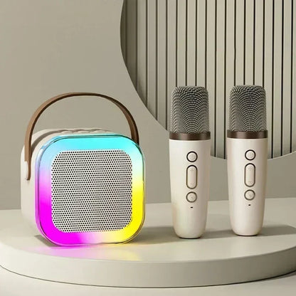 🎉 Save 50% Now! Mini Karaoke Machine for Kids with Wireless Microphones – Music, Fun & Singing at Home 🎤✨