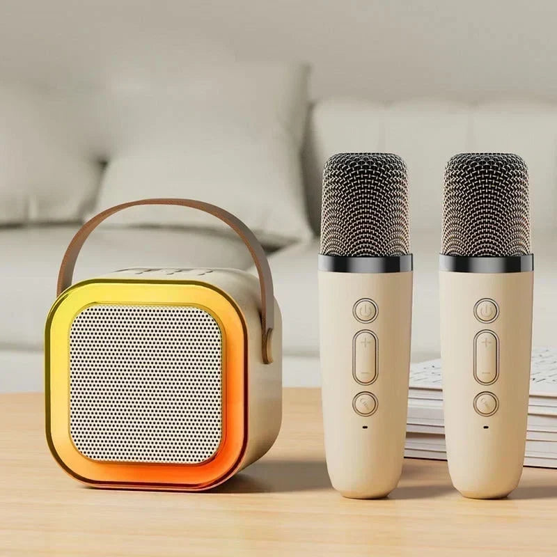 🎉 Save 50% Now! Mini Karaoke Machine for Kids with Wireless Microphones – Music, Fun & Singing at Home 🎤✨