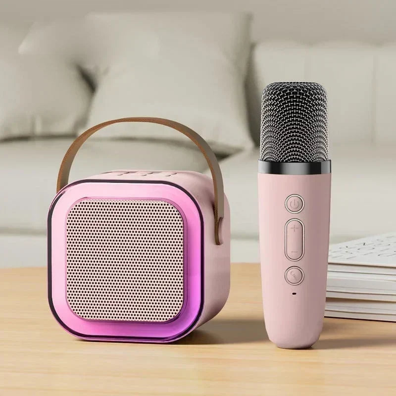 🎉 Save 50% Now! Mini Karaoke Machine for Kids with Wireless Microphones – Music, Fun & Singing at Home 🎤✨