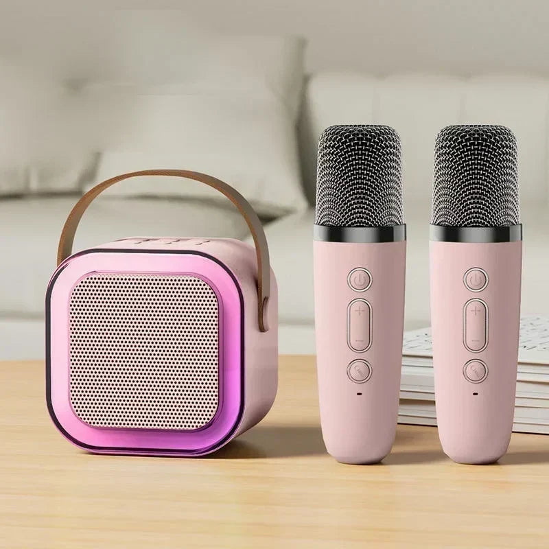🎉 Save 50% Now! Mini Karaoke Machine for Kids with Wireless Microphones – Music, Fun & Singing at Home 🎤✨