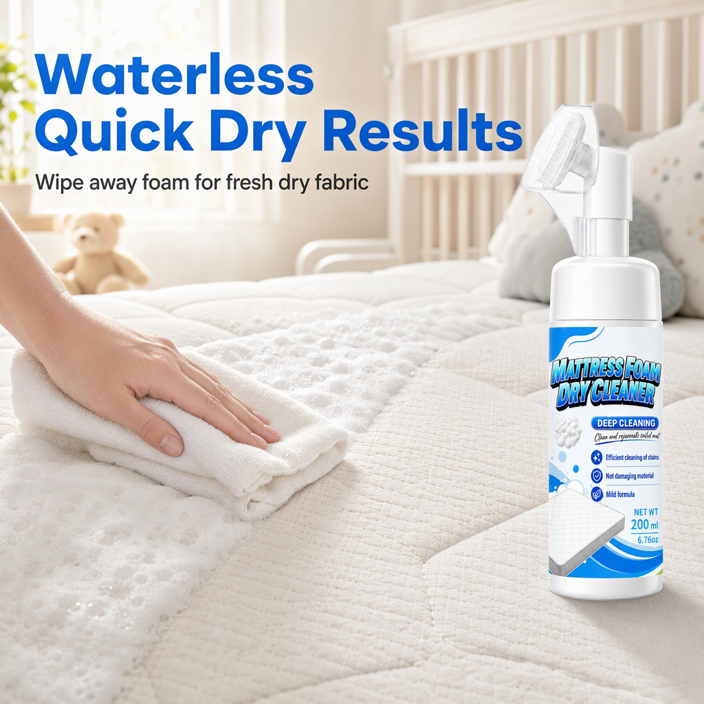 No Rinse Mattress Foam Cleaner