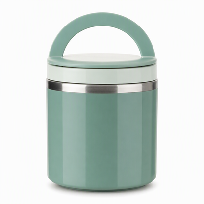 📢📢50% OFF !! ⏰ Insulated Stainless Steel Lunch Box with Lid – Stackable Food Container