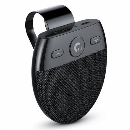 🚗SP11 Car Sun Visor Bluetooth Hands Free Speakerphone with Vibration Activated Auto Power On A2DP Support and Caller ID Voice Prompt