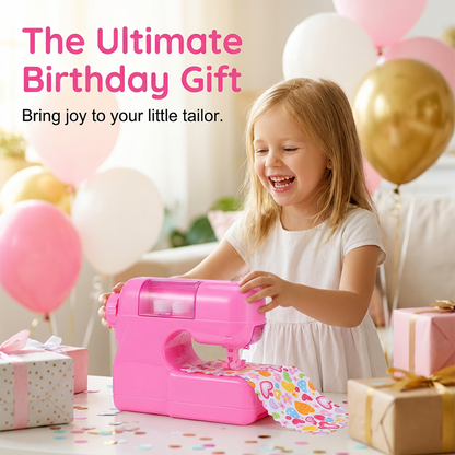 Start Sewing Safely Instantly! Kids Electric Sewing Machine Toy