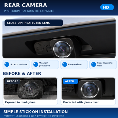 Front Camera Protective Cover for Electric Vehicles