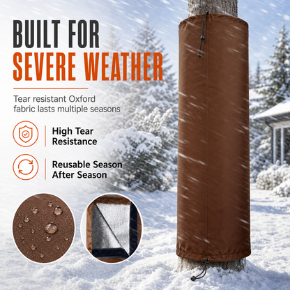 Winter Tree Trunk Protector Wrap for Freeze Protection