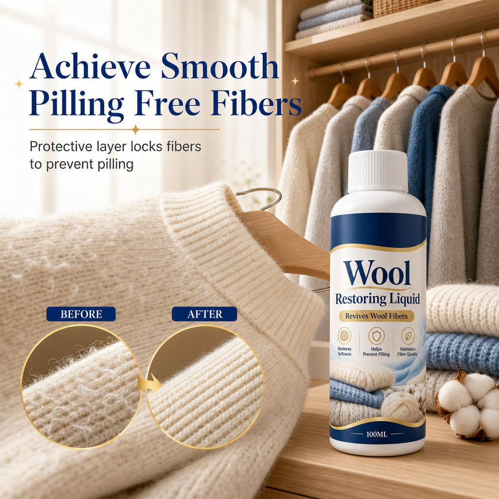 Wool and Cashmere Restoring Care Solution