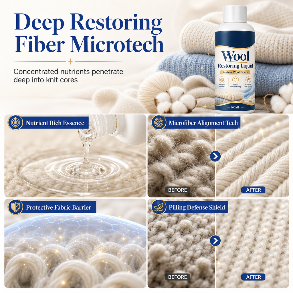 Wool and Cashmere Restoring Care Solution