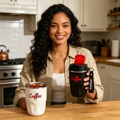 🥳2026 HOT SALE🥳💞50K+ SOLD! ☕🌡️ 50% OFF! Portable Smart Thermal Coffee Cup – touch temperature display, 316 stainless steel, 12-hour insulation & leakproof. Perfect for commutes & travel! 🛡️✅