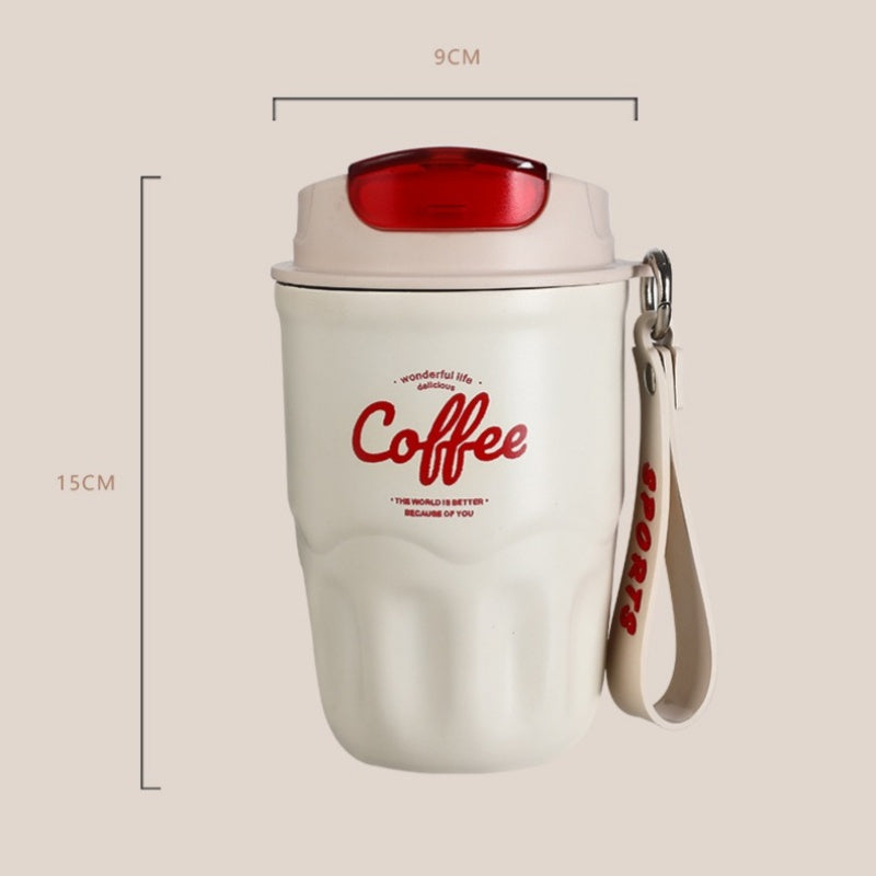 🥳2026 HOT SALE🥳💞50K+ SOLD! ☕🌡️ 50% OFF! Portable Smart Thermal Coffee Cup – touch temperature display, 316 stainless steel, 12-hour insulation & leakproof. Perfect for commutes & travel! 🛡️✅
