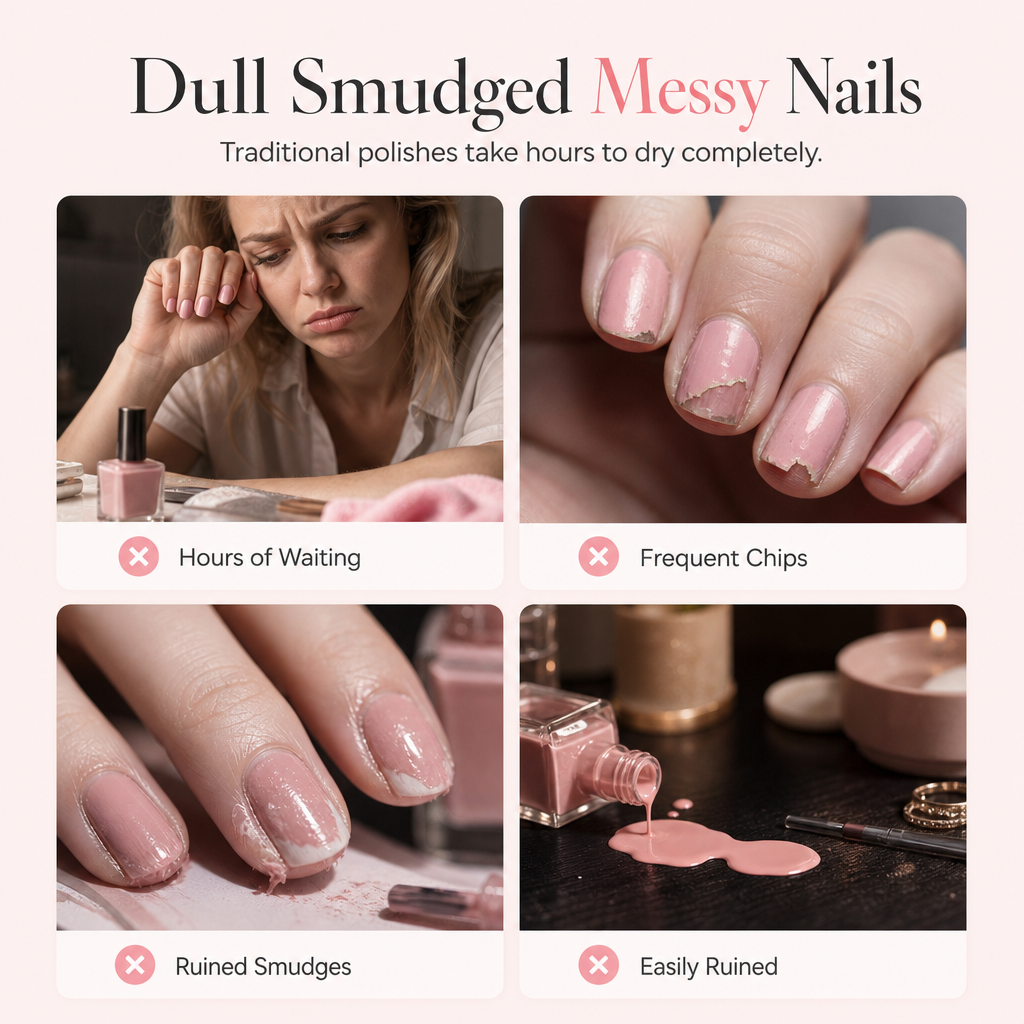 Quick-Dry Waterproof Oil-Based Nail Polish