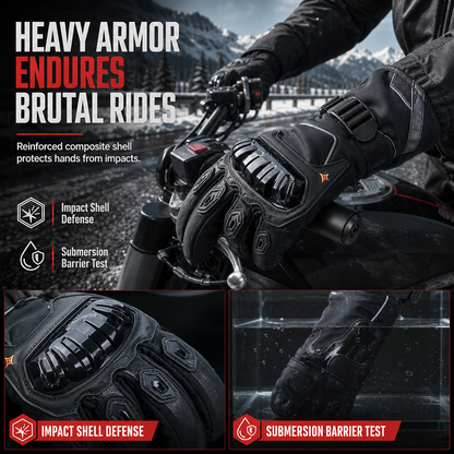 ⏳Time-Limited Special ⏰Winter Motorcycle Riding Gloves with Waterproof Windproof Protection
