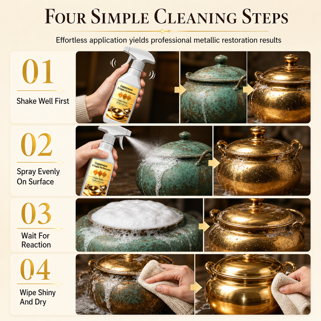Copperware & Copper Pot Renovation Cleaner