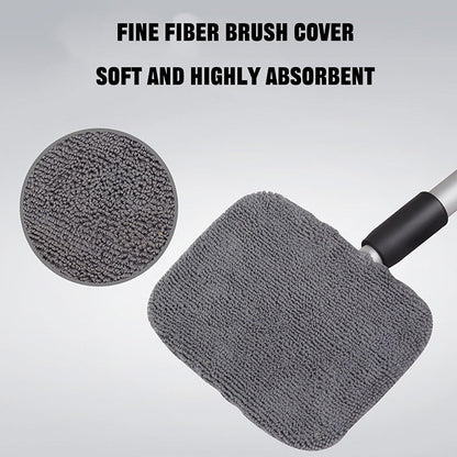 🚗 Expandable Windshield Cleaner Tool – Reusable Microfiber Glass Cleaning Kit