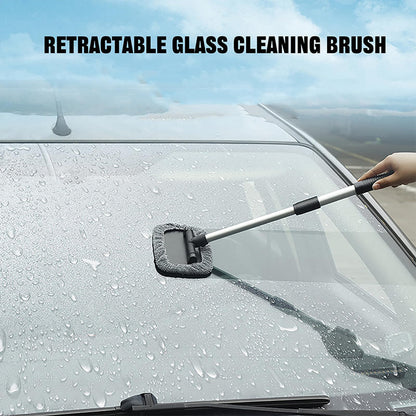 🚗 Expandable Windshield Cleaner Tool – Reusable Microfiber Glass Cleaning Kit