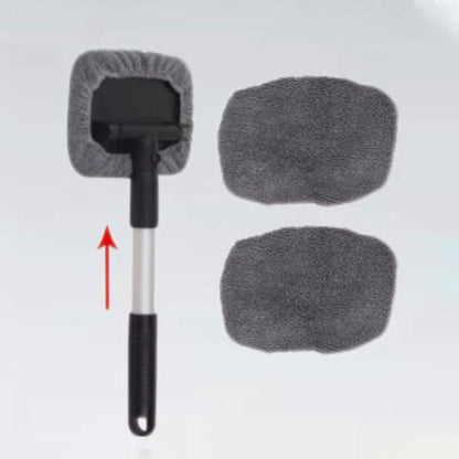 🚗 Expandable Windshield Cleaner Tool – Reusable Microfiber Glass Cleaning Kit