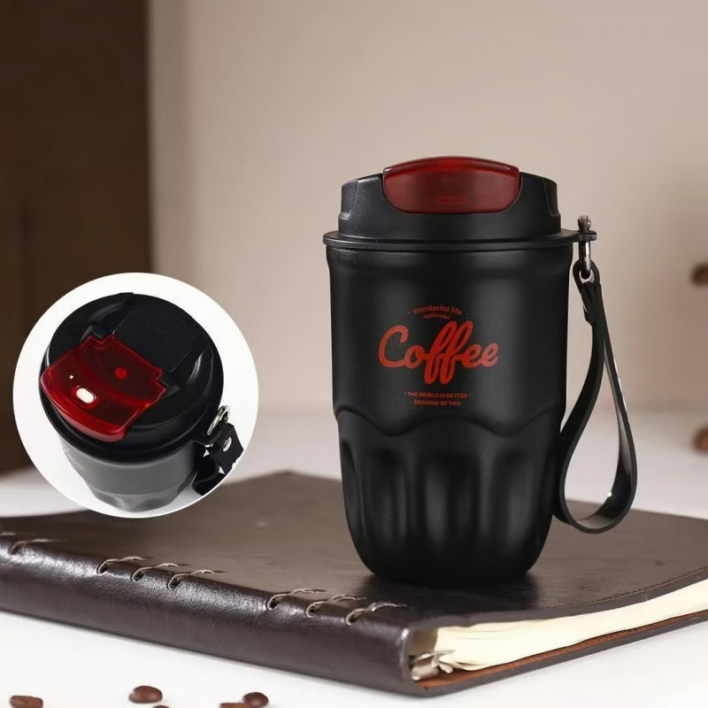 ☕ Smart Thermal Cup: LED Temp Display, 316 Steel, 12H Insulation, Leakproof, 360ml