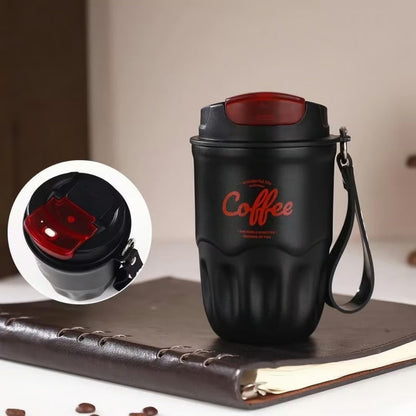 ☕ Smart Thermal Cup: LED Temp Display, 316 Steel, 12H Insulation, Leakproof, 360ml