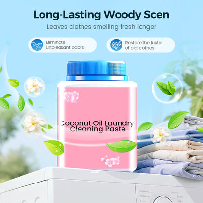 Coconut Oil Laundry Cleaning Paste