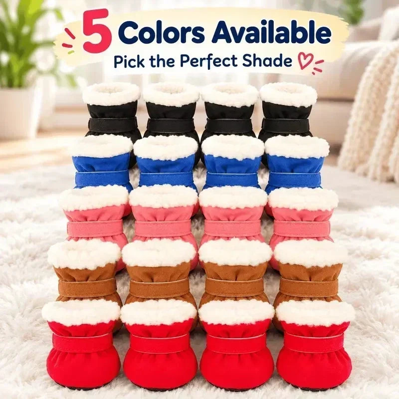🔥 Hoje, 50 % de desconto!🐱🐶Botas quentes de inverno para cães com forro macio de pelúcia