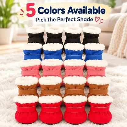 🔥 Hoje, 50 % de desconto!🐱🐶Botas quentes de inverno para cães com forro macio de pelúcia