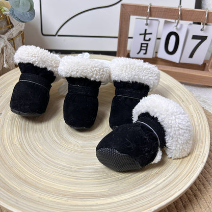 🔥 Hoje, 50 % de desconto!🐱🐶Botas quentes de inverno para cães com forro macio de pelúcia