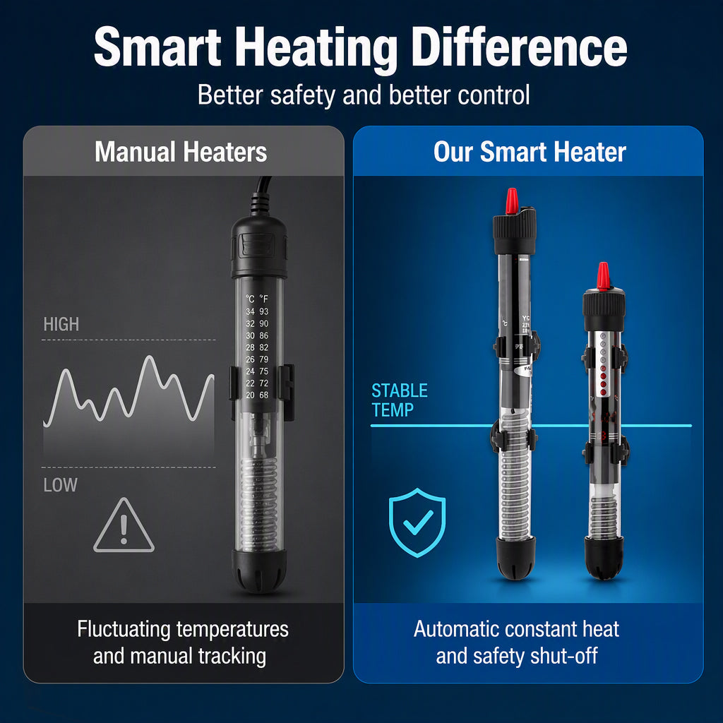 Submersible Aquarium Auto Thermostat Heater
