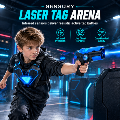 Kids Laser Tag Toy Gun with Sound and Light Effects
