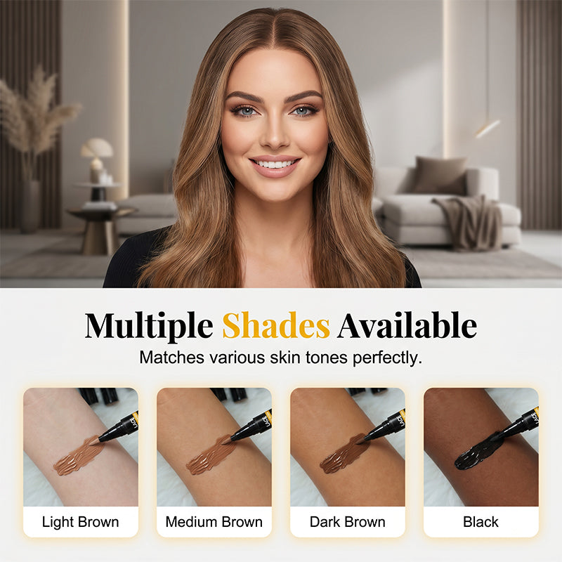 Melt Lace Knots Instantly! Sweat-Resistant Wig Scalp Tint Pen