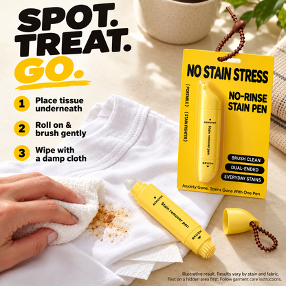 🥳2026 HOT SALE🥳Portable Dual-Head Stain Remover Pen