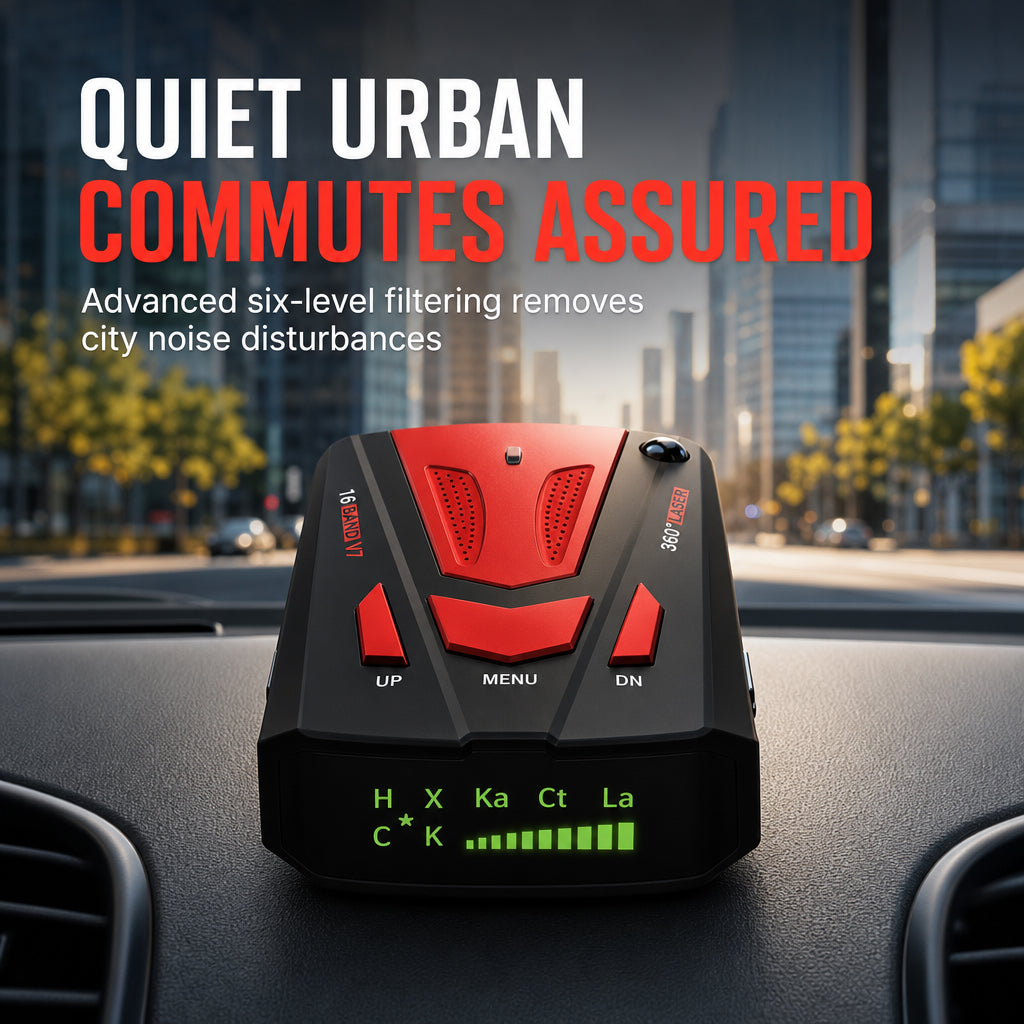 🚗 50% OFF NOW! 📡 Car Radar Signal Detector – 360° Scanning, Smart False‑Alarm Filter & Heat‑Resistant 🛡️