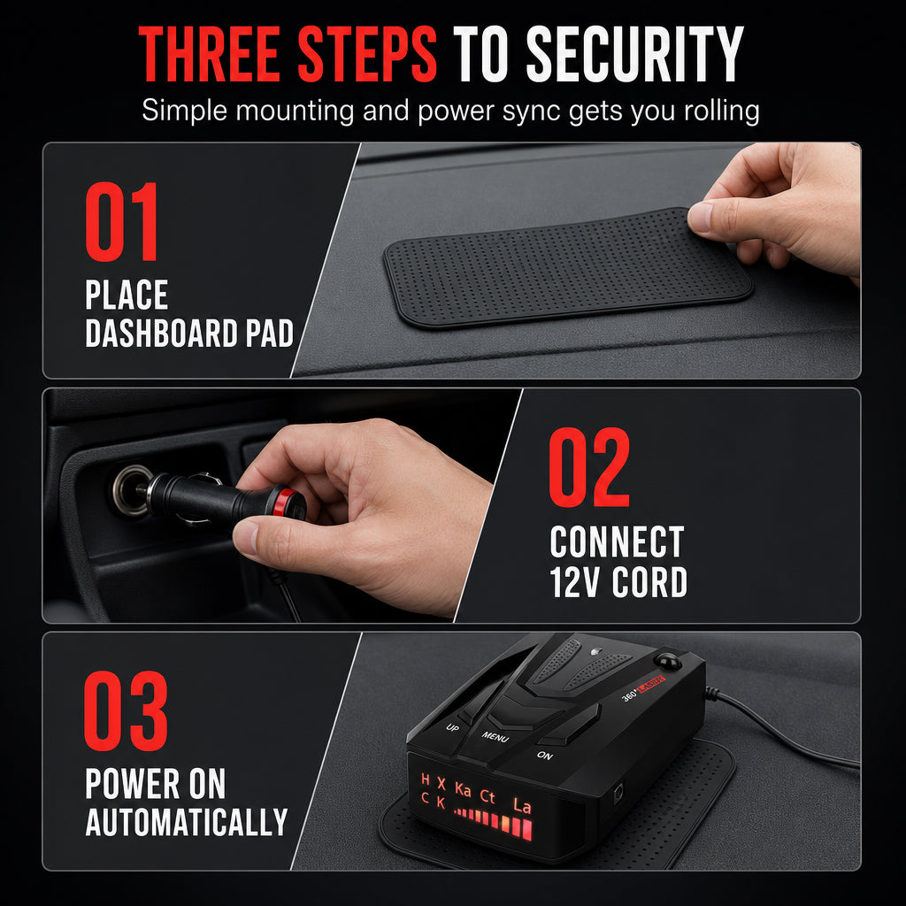 🚗 50% OFF NOW! 📡 Car Radar Signal Detector – 360° Scanning, Smart False‑Alarm Filter & Heat‑Resistant 🛡️