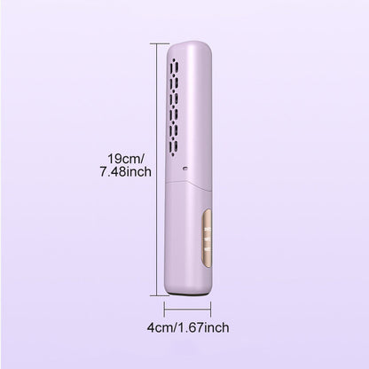 💇‍♀️ Cordless Hair Straightener Comb: 3 Heat Settings, 30s Fast Heat, Auto Shut-Off