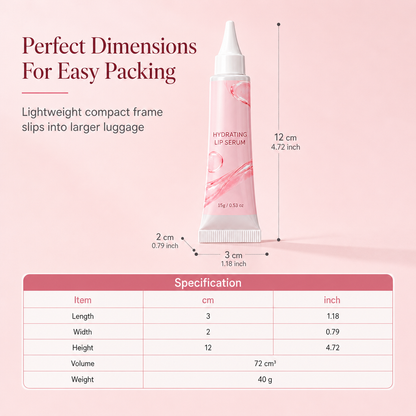 Moisturizing Lip Essence 15g Hydrating Lip Care for Soft and Smooth Lips