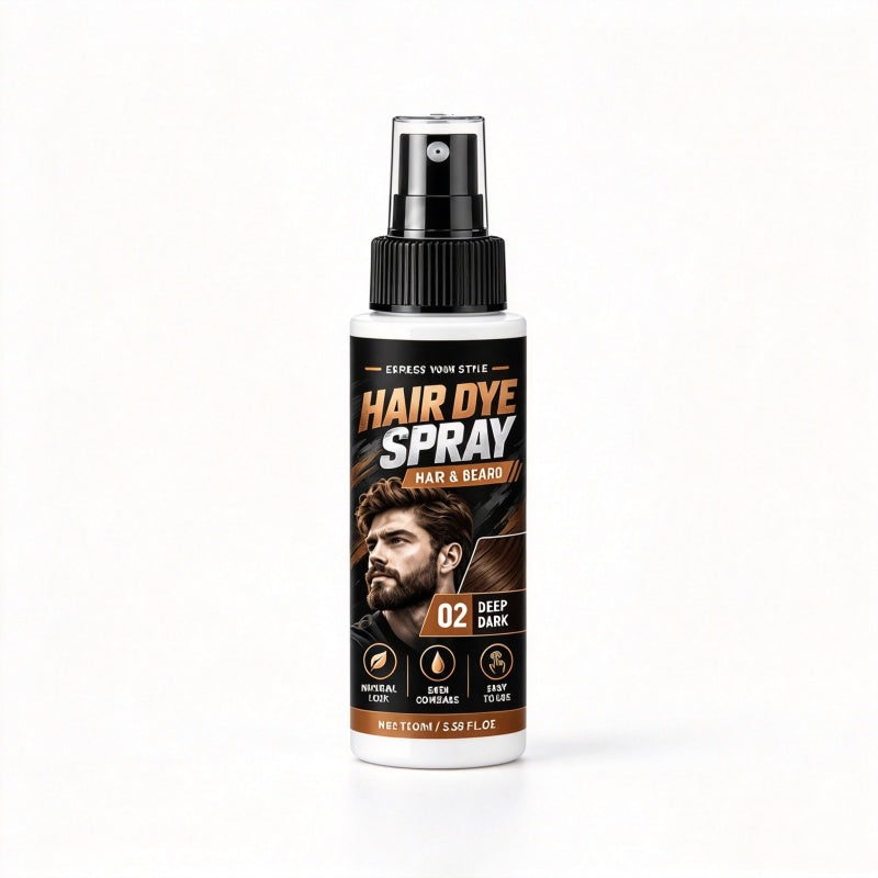 Men's Hair and Beard Dye Spray