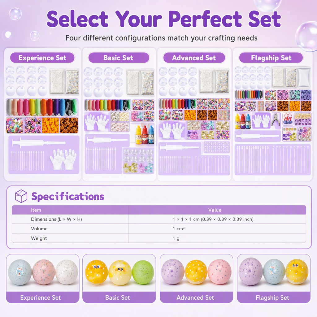 📢📢50% OFF !! ⏰💞50K+ SOLD! 🧪DIY Squeeze Ball Making Kit – mix colorful clay & sparkling fillers, leak-proof slow-rising fun. No-mess craft for kids! 🎨✅