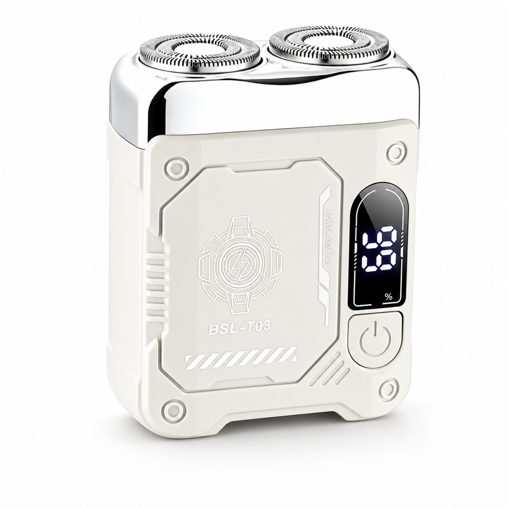 Mini Portable Electric Dual Head Shaver for Men
