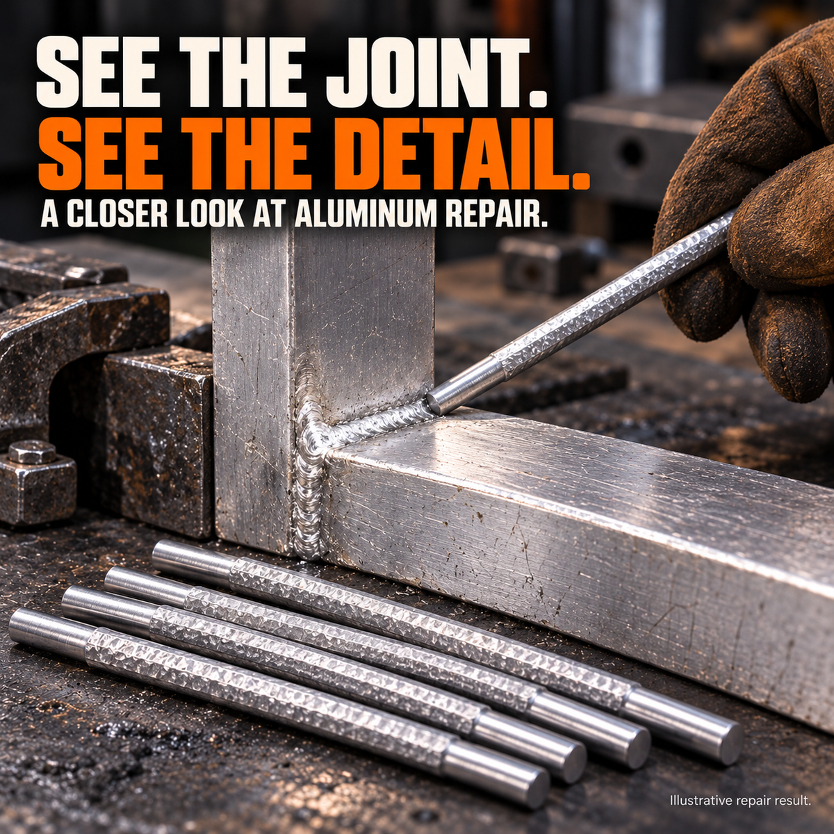 Low-Temperature Aluminum Repair Rods for DIY Welding