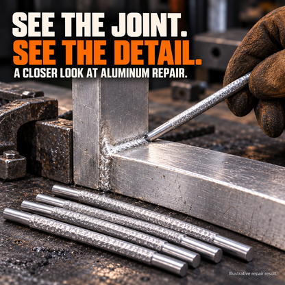 Low-Temperature Aluminum Repair Rods for DIY Welding