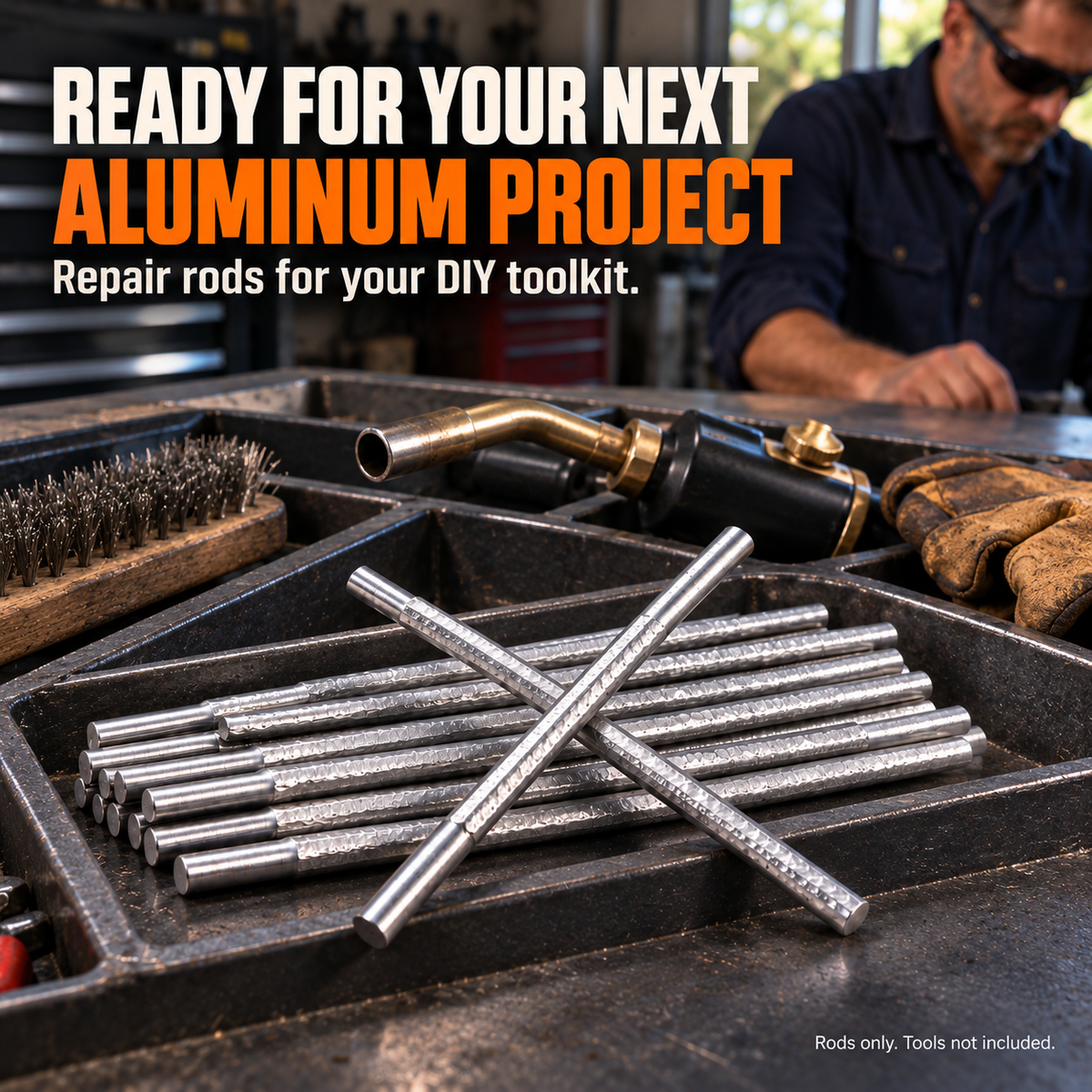 Low-Temperature Aluminum Repair Rods for DIY Welding