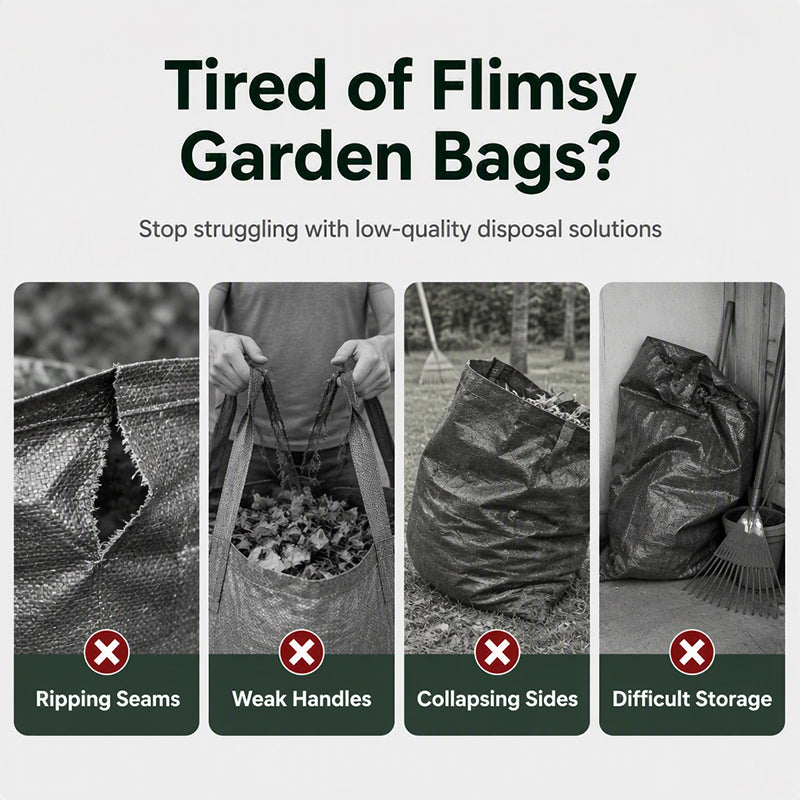 Reusable Heavy Duty Gardening Waste Bags