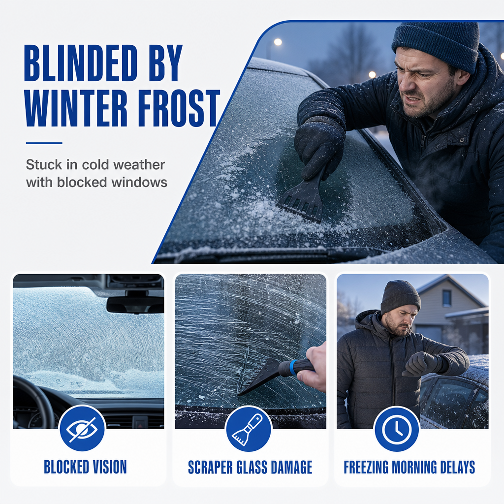 Quick Melting Car Windshield and Window Deicing Fluid