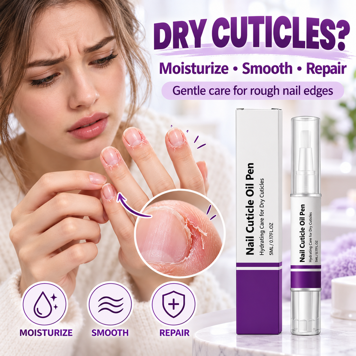 Nourishing Nail and Cuticle Oil Pen