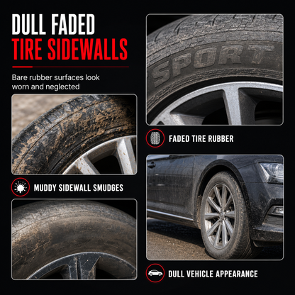Quick Drying DIY Tire Marker for Car Wheel Decoration