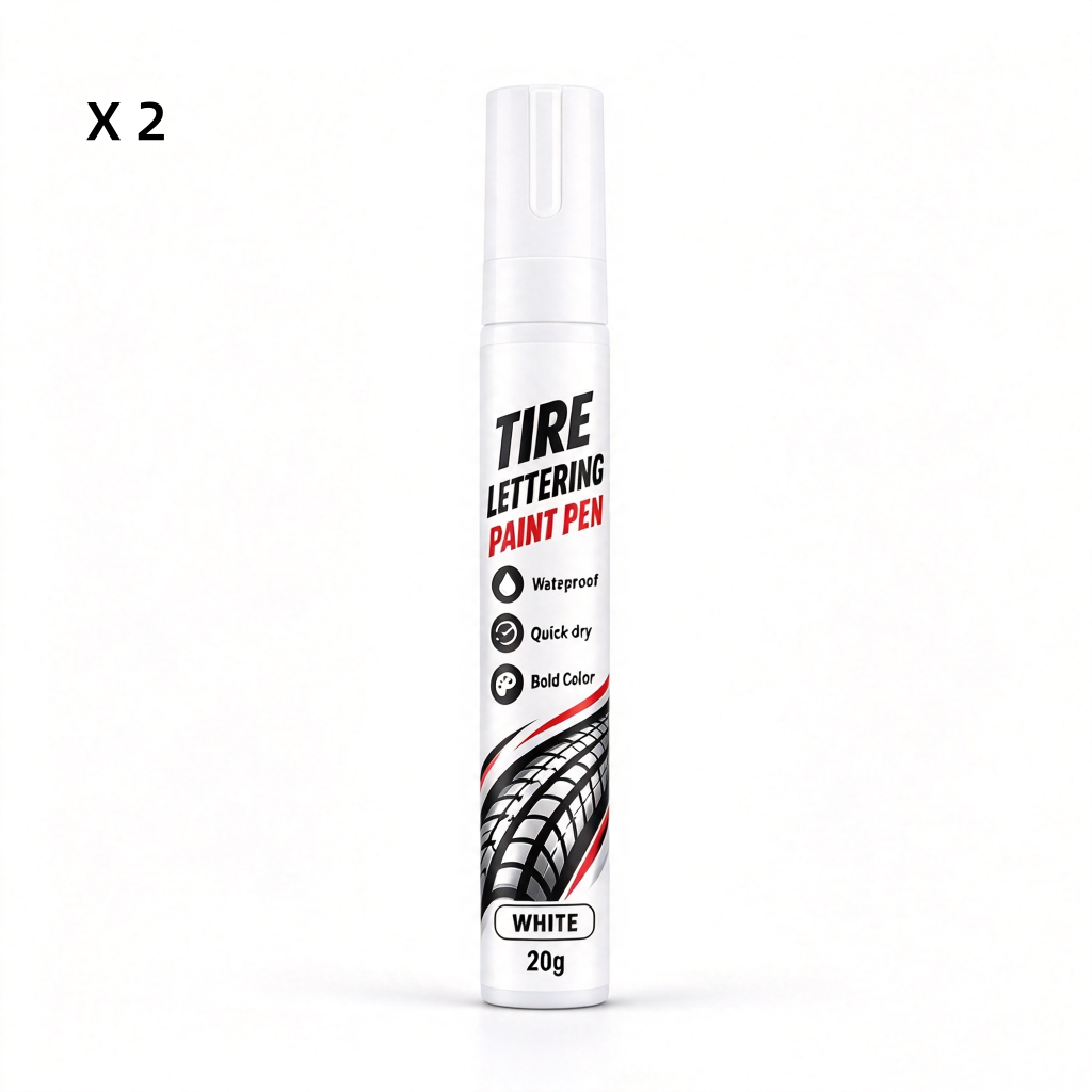 Quick Drying DIY Tire Marker for Car Wheel Decoration