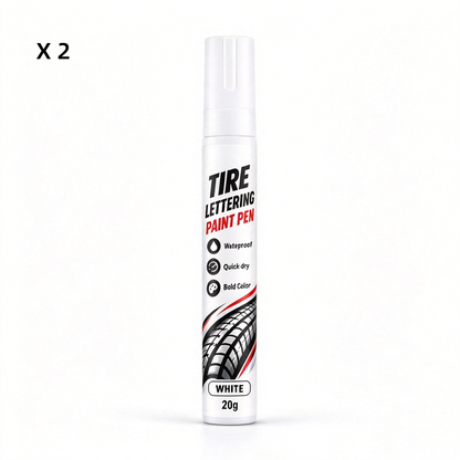 Quick Drying DIY Tire Marker for Car Wheel Decoration